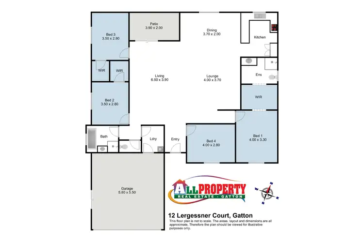 Floorplan of Homely house listing, 12 Lergessner Court, Gatton QLD 4343