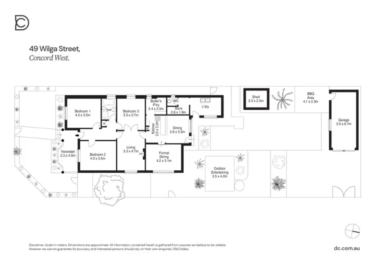 Floorplan of Homely house listing, 49 Wilga Street, Concord West NSW 2138