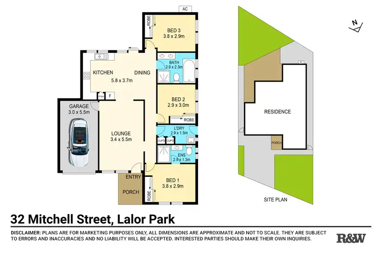 Floorplan of Homely house listing, 32 Mitchell Street, Lalor Park NSW 2147