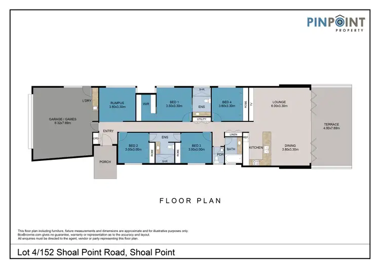 Floorplan of Homely house listing, Lot 4, 152 Shoal Point Road, Shoal Point QLD 4750