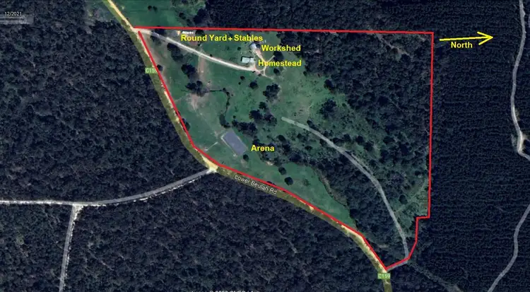 Floorplan of Homely rural property listing, 496 Lower Beulah Road, Beulah TAS 7306