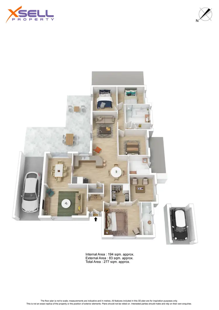 Floorplan of Homely house listing, 41 Duke Avenue, Para Hills SA 5096