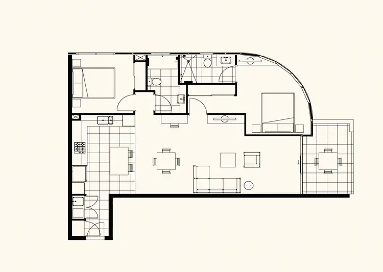 Floorplan of Homely apartment listing, Address available on request