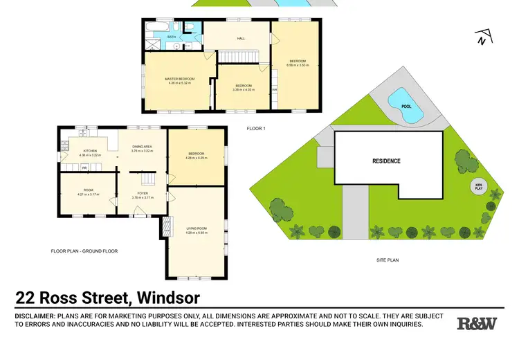 Floorplan of Homely house listing, 22 Ross Street, Windsor NSW 2756