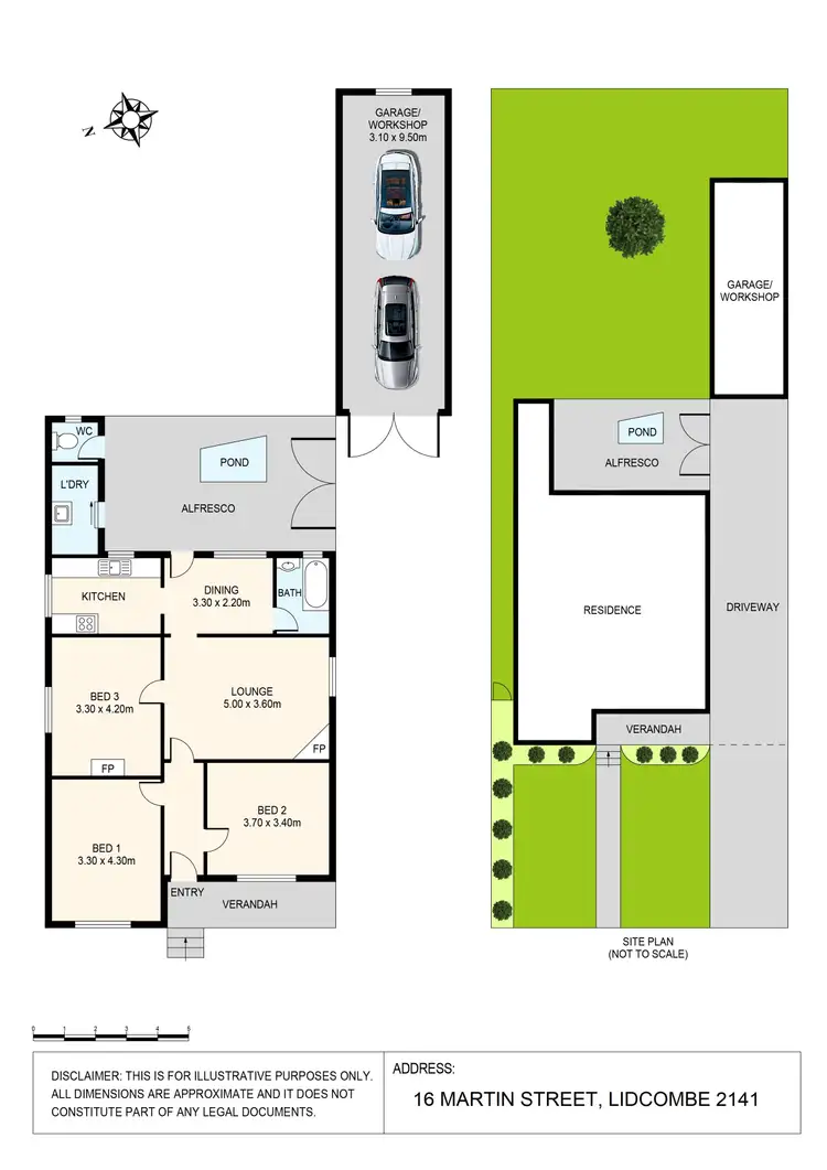 Floorplan of Homely house listing, 16 Martin Street, Lidcombe NSW 2141