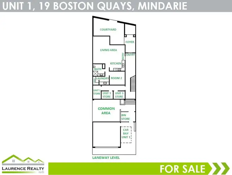 Floorplan of Homely unit listing, 1/19 Boston Quays, Mindarie WA 6030