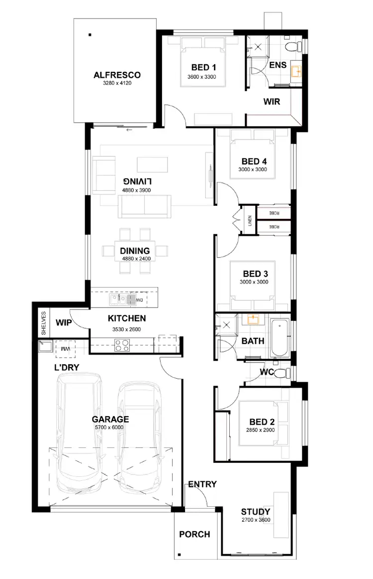 Floorplan of Homely house listing, Address available on request