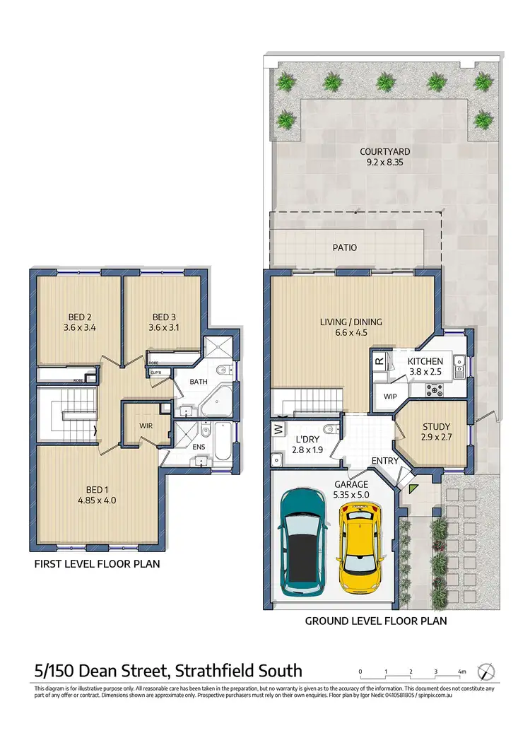 Floorplan of Homely townhouse listing, 5/150 Dean Street, Strathfield South NSW 2136