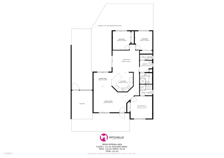 Floorplan of Homely house listing, 55 Miller Street, Urangan QLD 4655