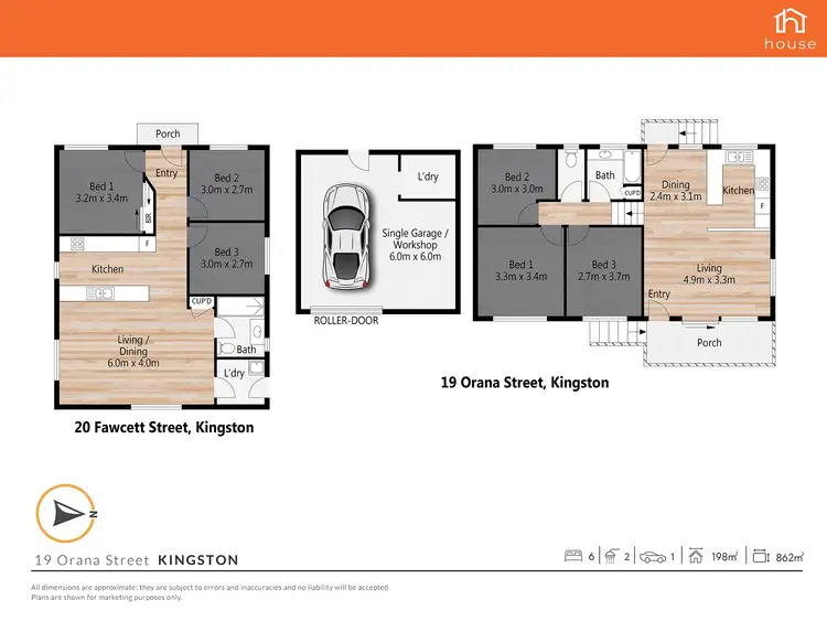 Floorplan of Homely house listing, 19 Orana Street, Kingston QLD 4114