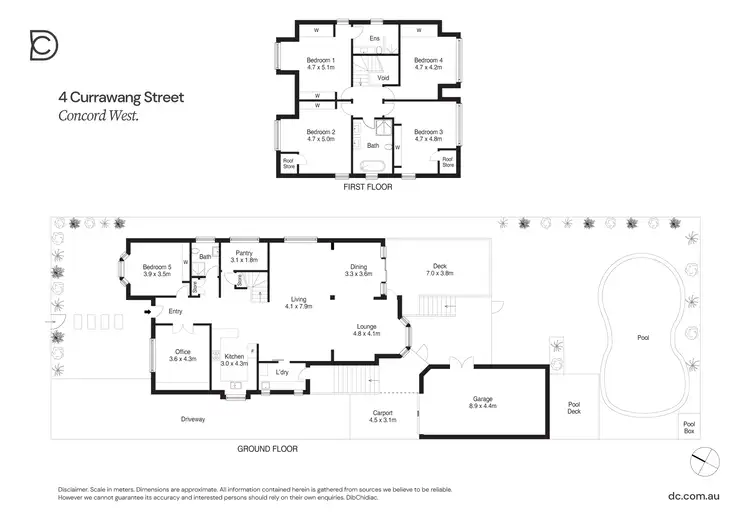 Floorplan of Homely house listing, 4 Currawang Street, Concord West NSW 2138