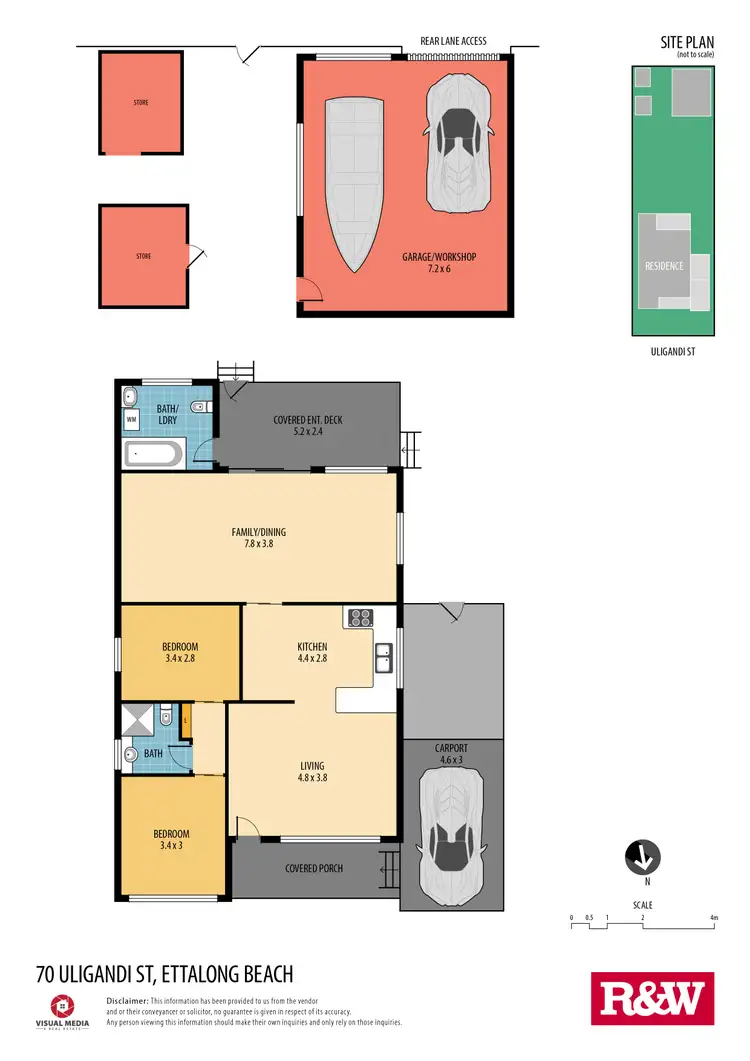 Floorplan of Homely house listing, 70 Uligandi Street, Ettalong Beach NSW 2257