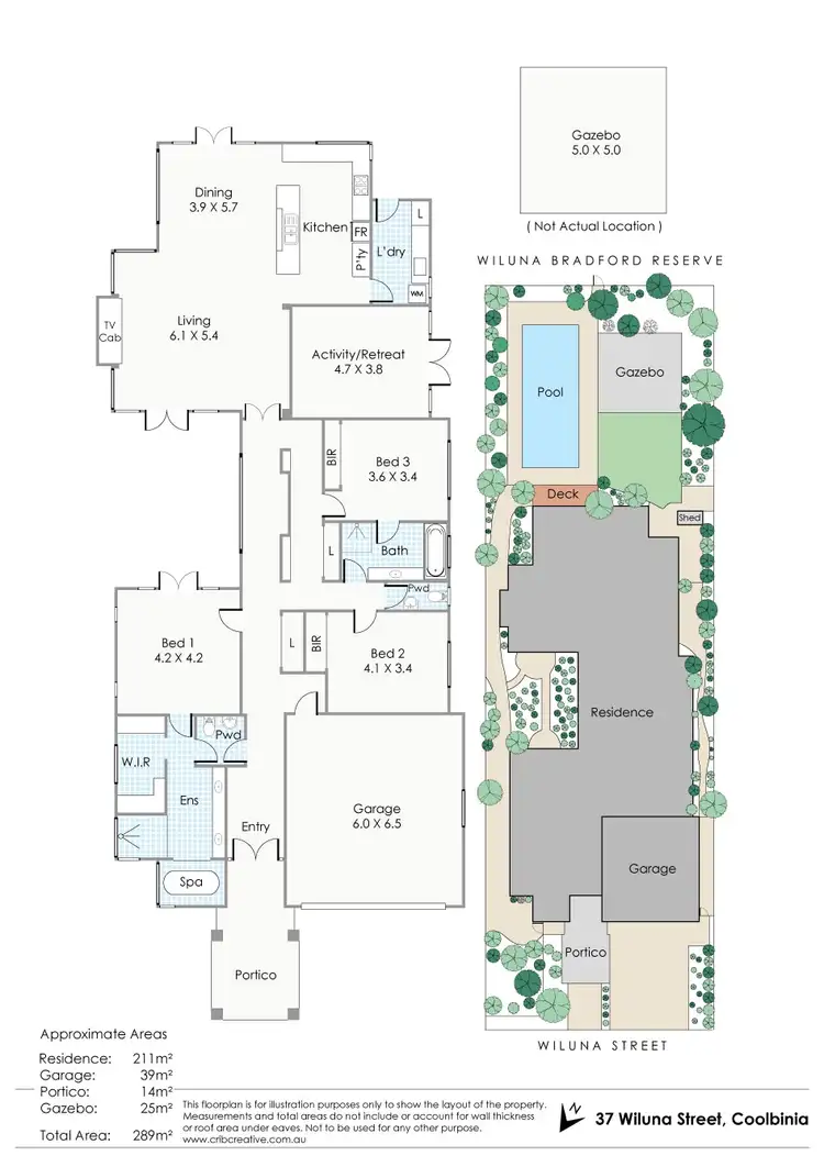 Floorplan of Homely house listing, 37 Wiluna Street, Coolbinia WA 6050