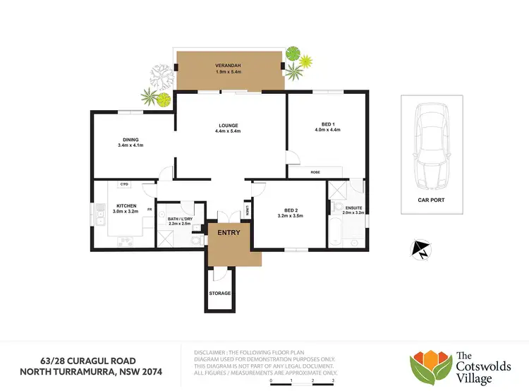 Floorplan of Homely apartment listing, 63/28 Curagul Rd, North Turramurra NSW 2074
