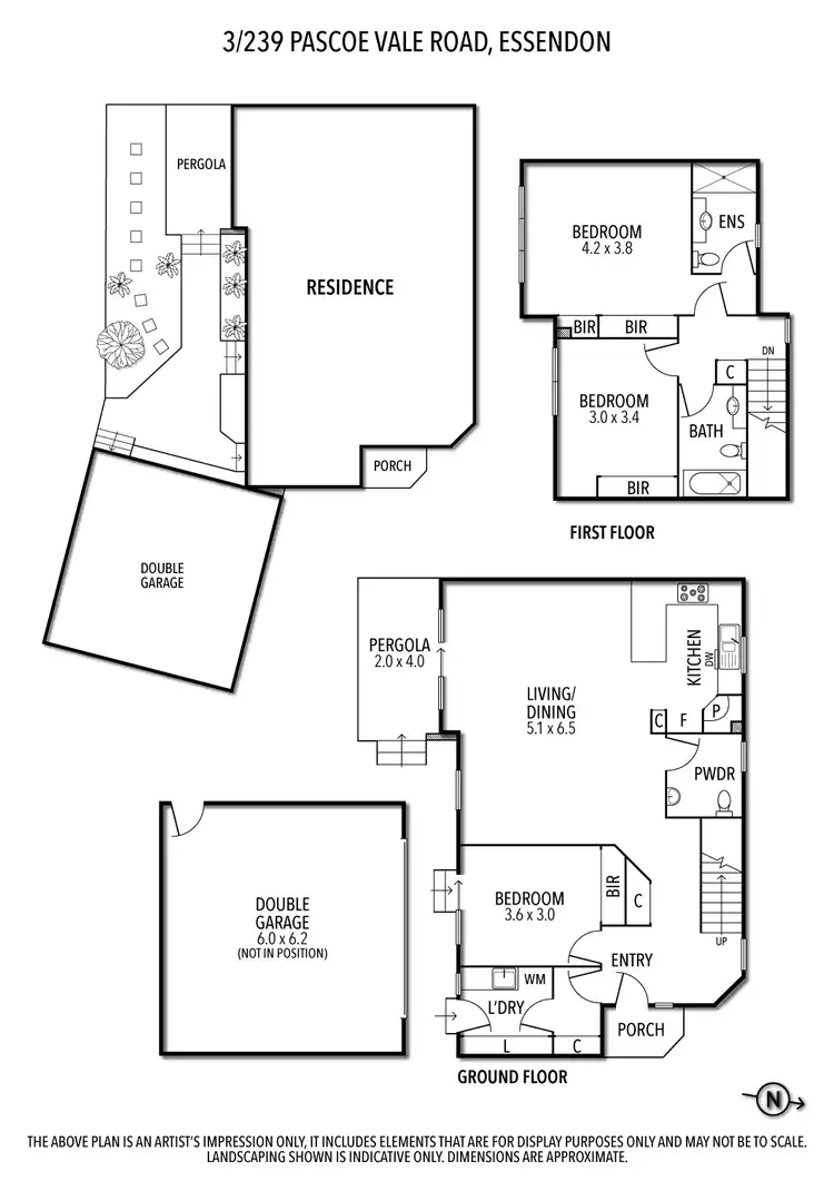 Floorplan of Homely house listing, 3/239 Pascoe Vale Road, Essendon VIC 3040