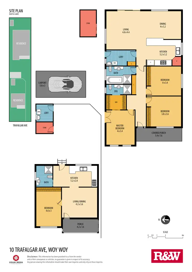 Floorplan of Homely house listing, 10 Trafalgar Avenue, Woy Woy NSW 2256