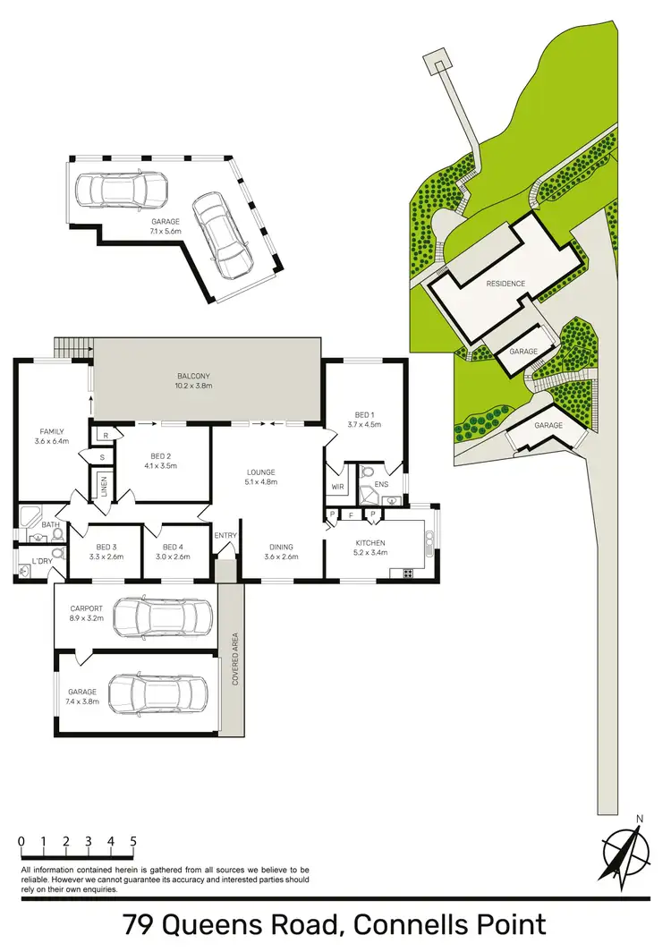 Floorplan of Homely house listing, 79 Queens Road, Connells Point NSW 2221