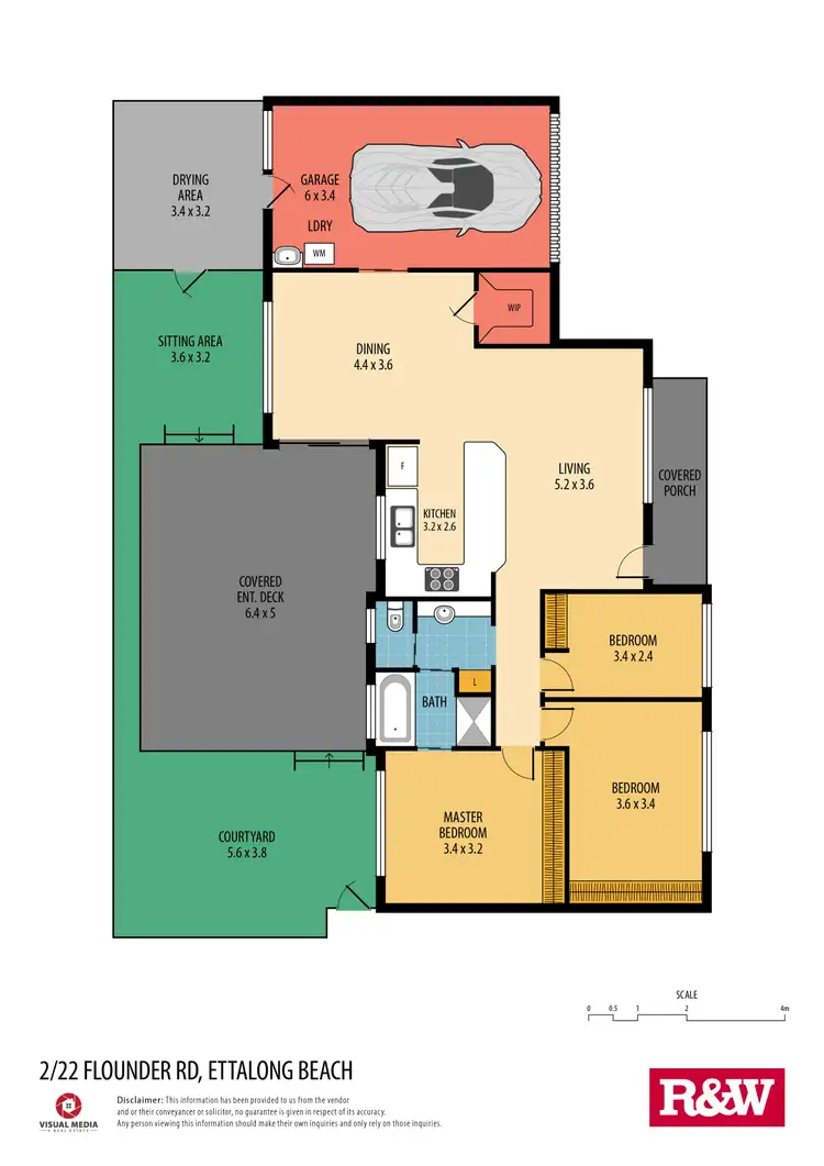 Floorplan of Homely villa listing, 2/22 Flounder Road, Ettalong Beach NSW 2257