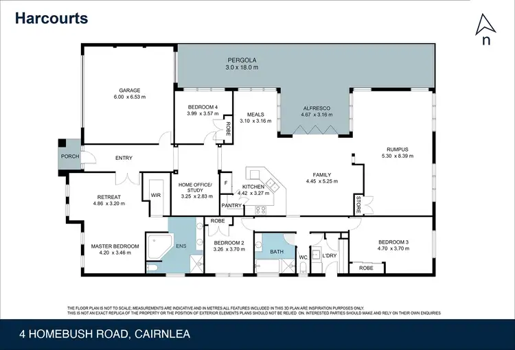 Floorplan of Homely house listing, 4 Homebush Road, Cairnlea VIC 3023