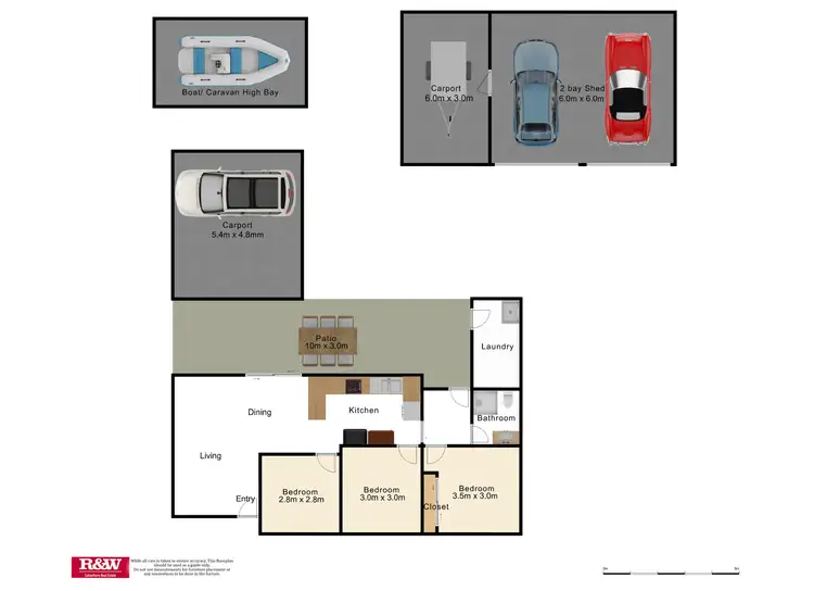 Floorplan of Homely house listing, 6 Argyll Street, Caboolture QLD 4510