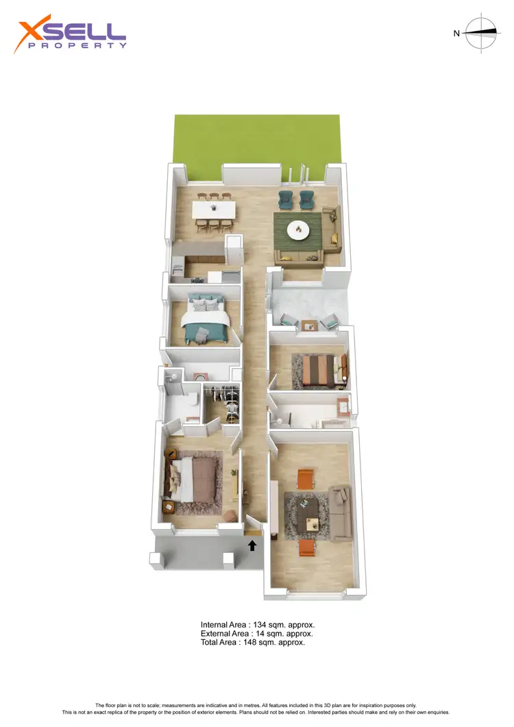 Floorplan of Homely house listing, 27 Appleyard Court, Burton SA 5110