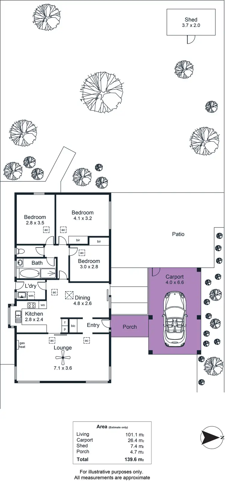Floorplan of Homely house listing, 15 Quadrant Terrace, Seaford SA 5169