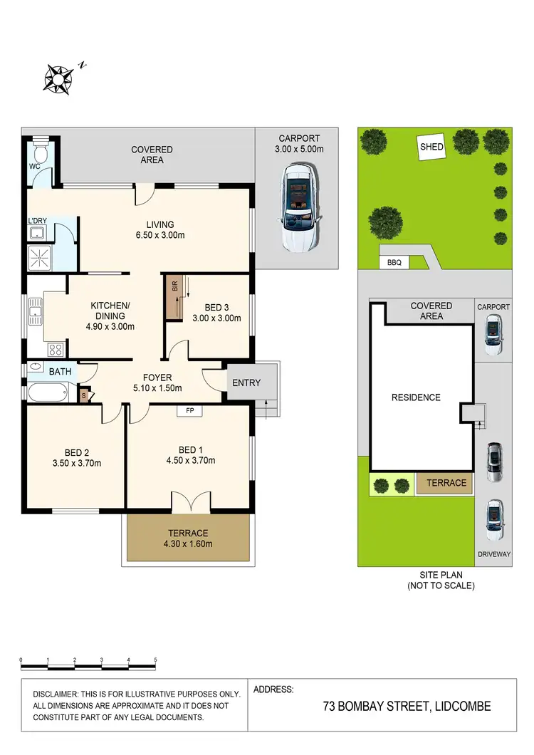 Floorplan of Homely house listing, 73 Bombay Street, Lidcombe NSW 2141