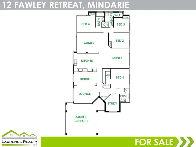 Floorplan of Homely house listing, 12 Fawley Retreat, Mindarie WA 6030