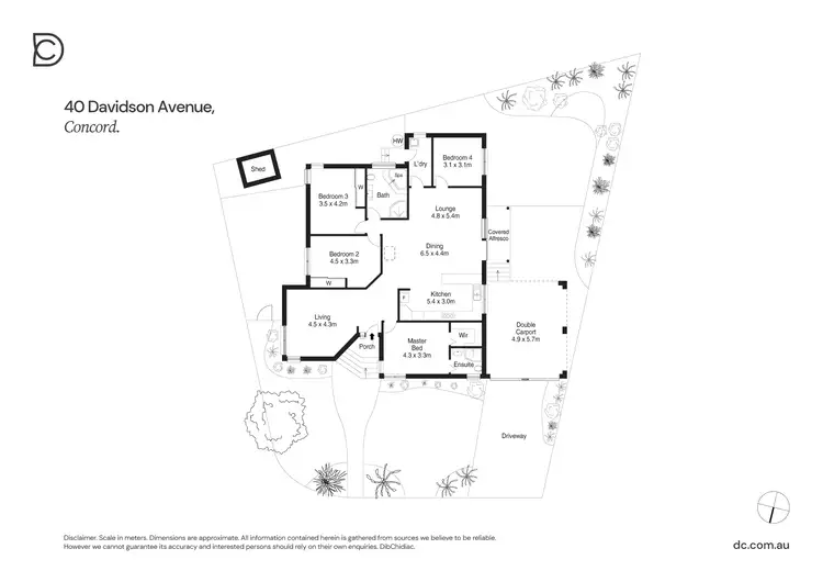 Floorplan of Homely house listing, 40 Davidson Avenue, Concord NSW 2137