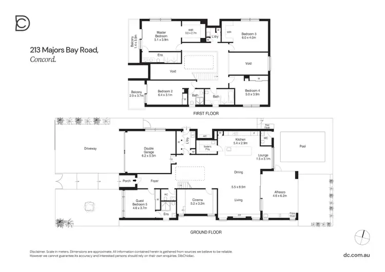 Floorplan of Homely house listing, 213 Majors Bay Road, Concord NSW 2137