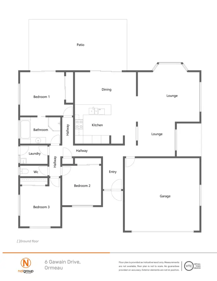 Floorplan of Homely house listing, 6 Gawain Drive, Ormeau QLD 4208