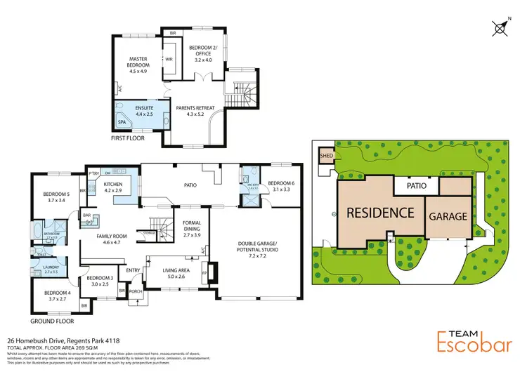 Floorplan of Homely house listing, 26 Homebush Drive, Regents Park QLD 4118
