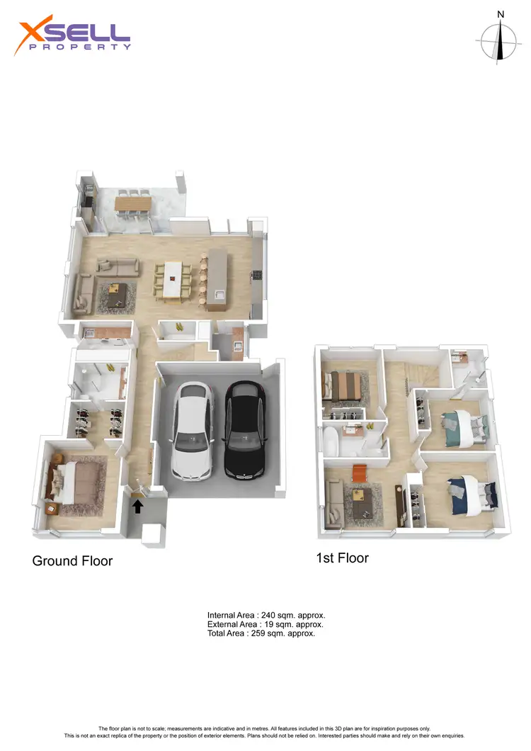 Floorplan of Homely house listing, 13A Monaro Crescent, Newton SA 5074