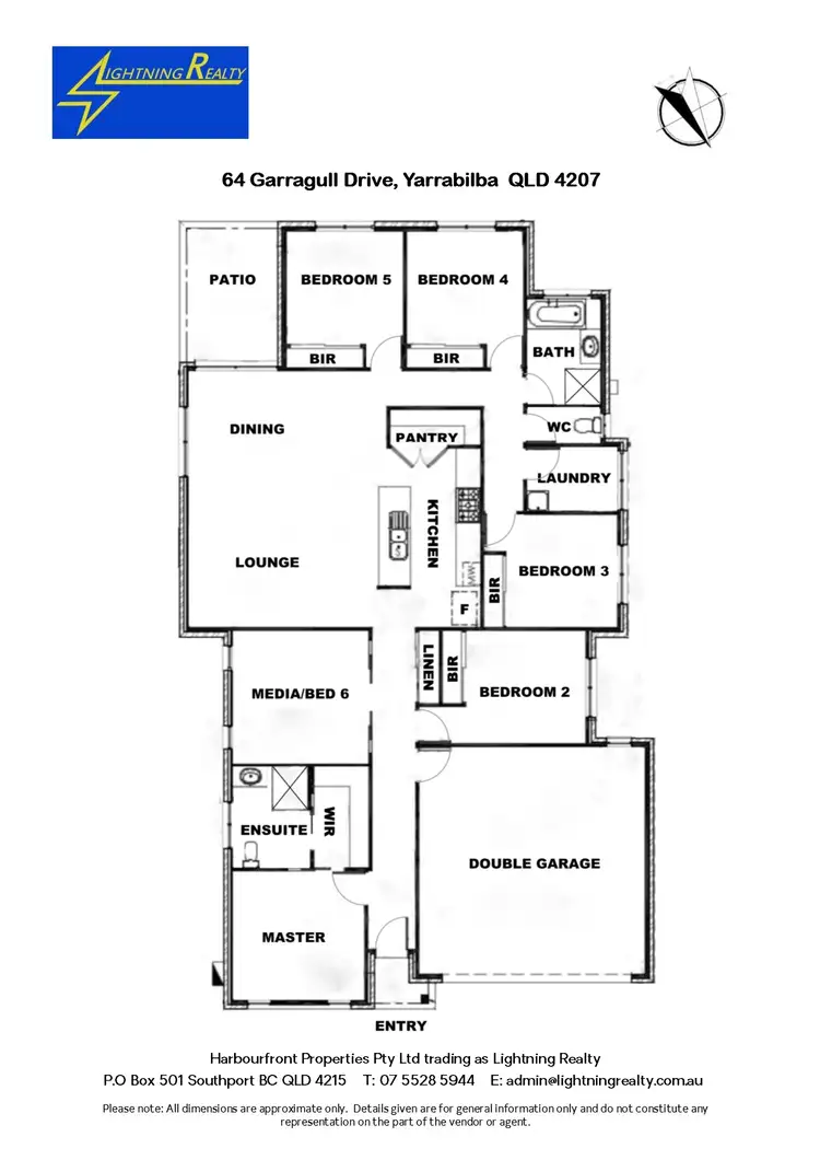 Floorplan of Homely house listing, 64 Garragull Drive, Yarrabilba QLD 4207