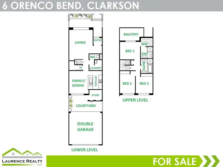 Floorplan of Homely house listing, 6 Orenco Bend, Clarkson WA 6030