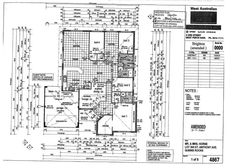 Floorplan of Homely house listing, 9 St Anthony Avenue, Quinns Rocks WA 6030