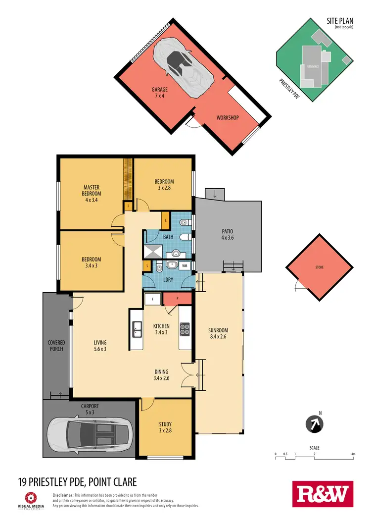 Floorplan of Homely house listing, 19 Priestley Parade, Point Clare NSW 2250