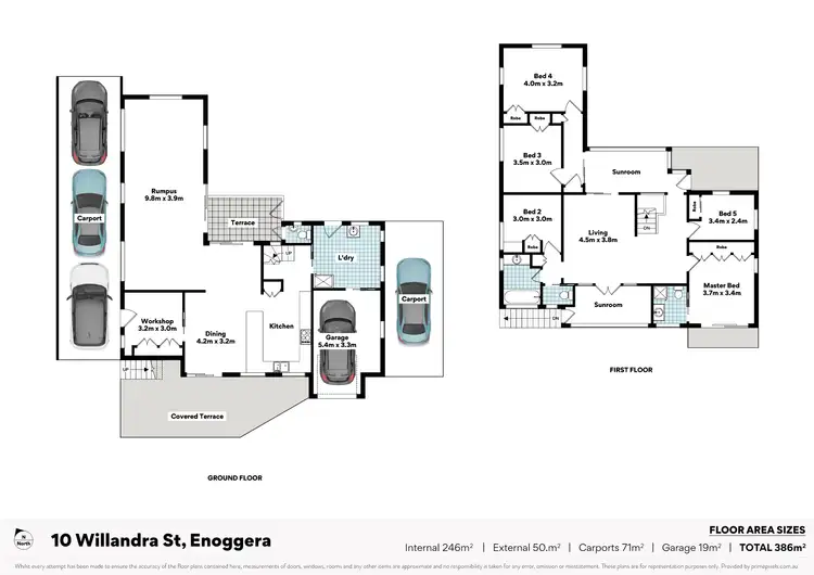 Floorplan of Homely house listing, 10 Willandra Street, Enoggera QLD 4051