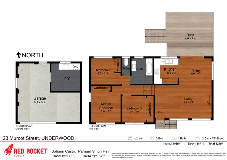 Floorplan of Homely house listing, 28 Murcot Street, Underwood QLD 4119