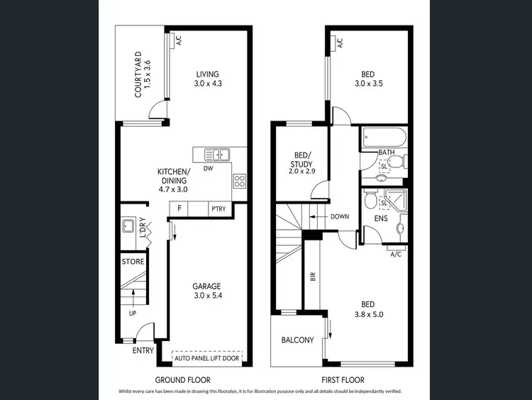 Floorplan of Homely house listing, 10 Heaslip Close, Adelaide SA 5000