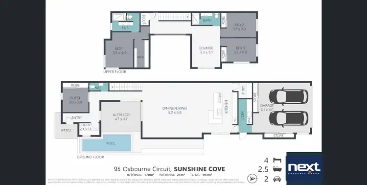 Floorplan of Homely house listing, 95 Osborne Circuit, Maroochydore QLD 4558