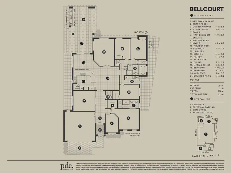 Floorplan of Homely house listing, 55 Barang Circuit, Karawara WA 6152