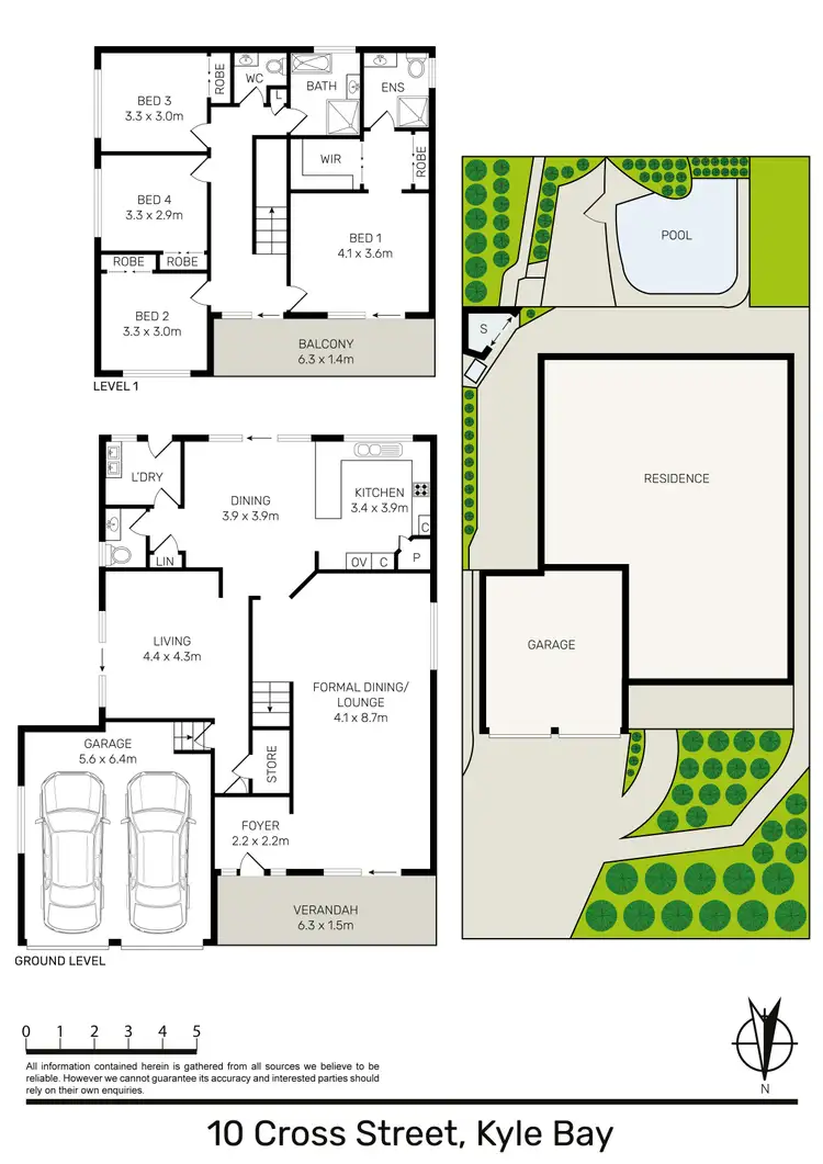 Floorplan of Homely house listing, 10 Cross Street, Kyle Bay NSW 2221