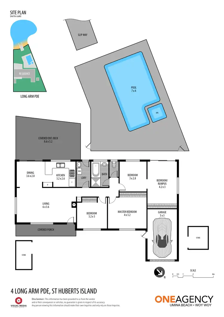 Floorplan of Homely house listing, 4 Long Arm Parade, St Huberts Island NSW 2257