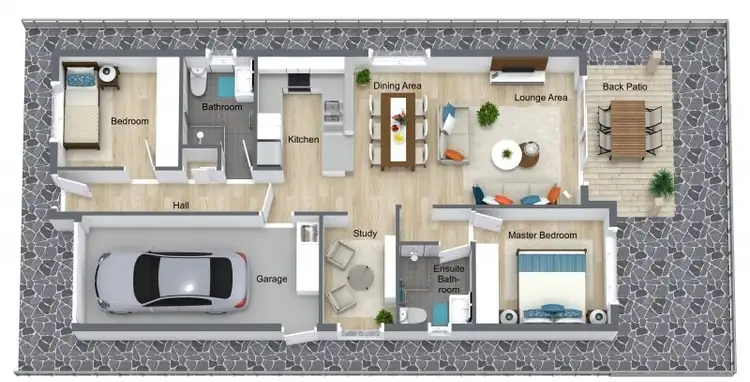 Floorplan of Homely house listing, 3 Lillydale Way, Trinity Beach QLD 4879