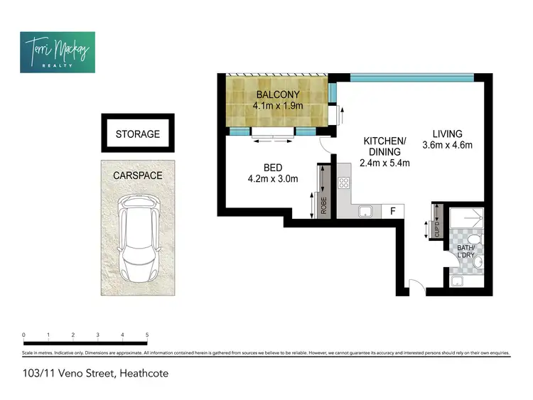 Floorplan of Homely apartment listing, 103/11 Veno Street, Heathcote NSW 2233