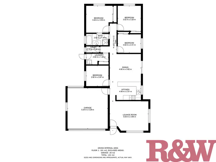 Floorplan of Homely house listing, 33 Tullawong Drive, Caboolture QLD 4510