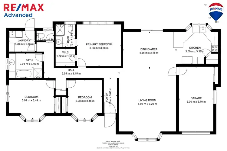 Floorplan of Homely house listing, 1 Salmon Place, Sandstone Point QLD 4511