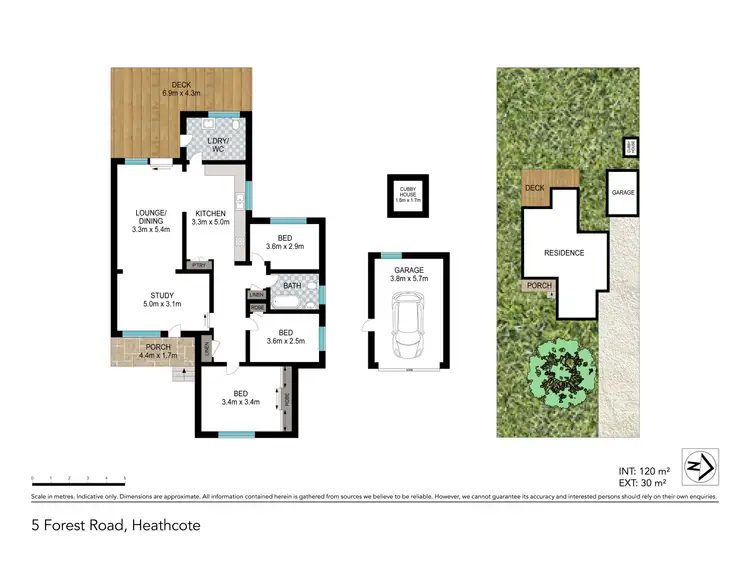 Floorplan of Homely house listing, 5 Forest Road, Heathcote NSW 2233