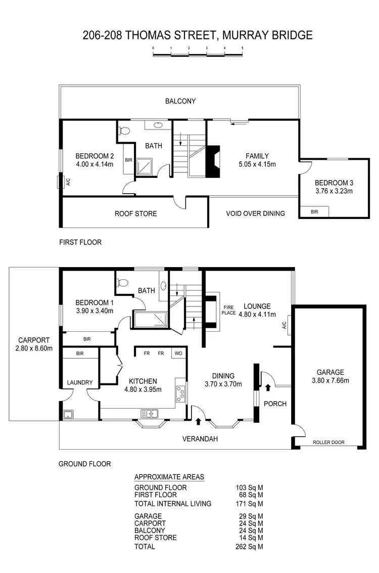 Floorplan of Homely house listing, 206-208 Thomas Street, Murray Bridge SA 5253